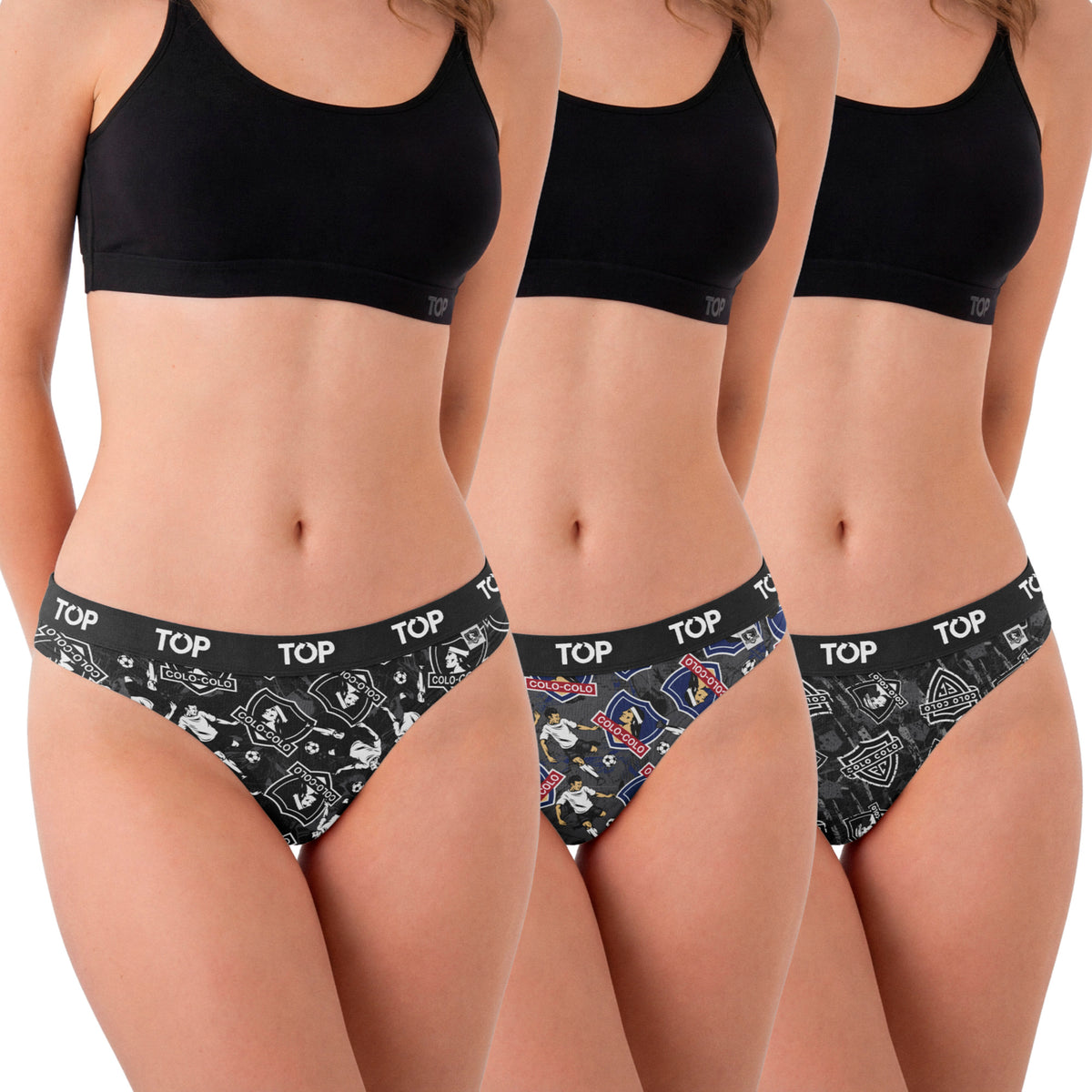 Colaless Algodón con Elástico Pack 3 Colo-Colo C1