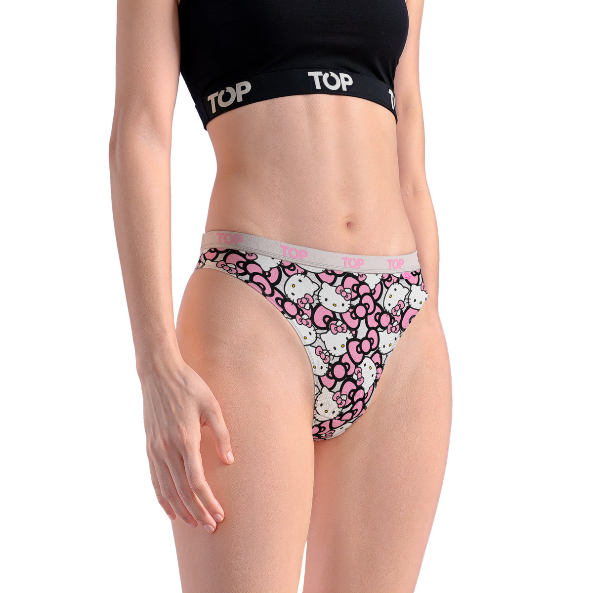 Colaless Algodón con Elástico Pack 3 Hello Kitty C3