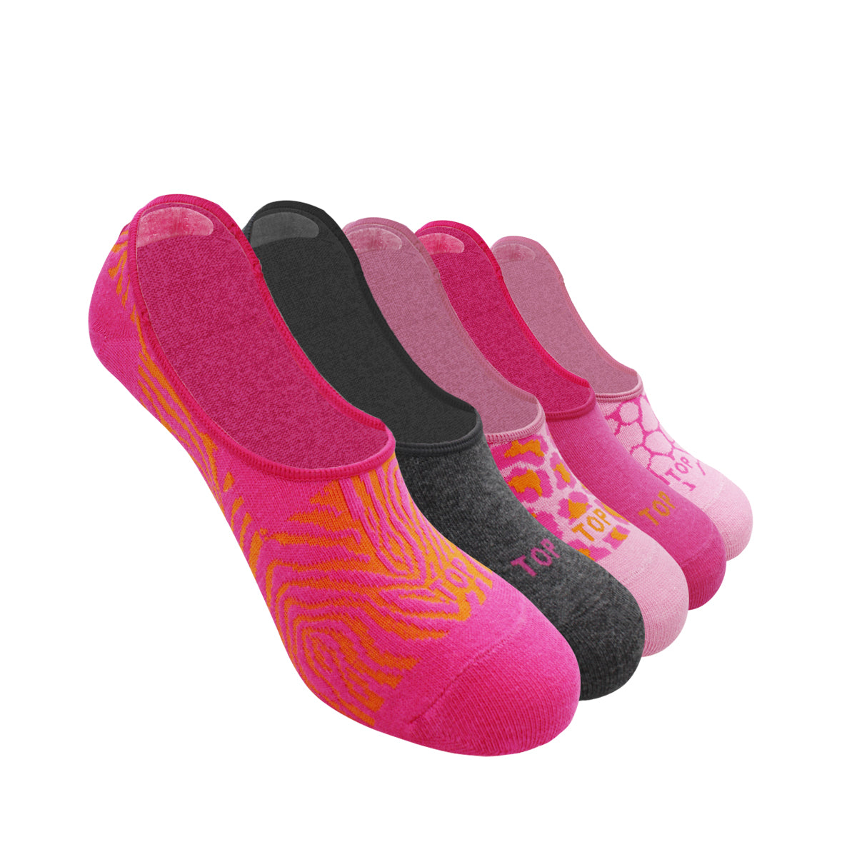 Calcetines Deportivos Invisibles Mujer Pack 5 C10