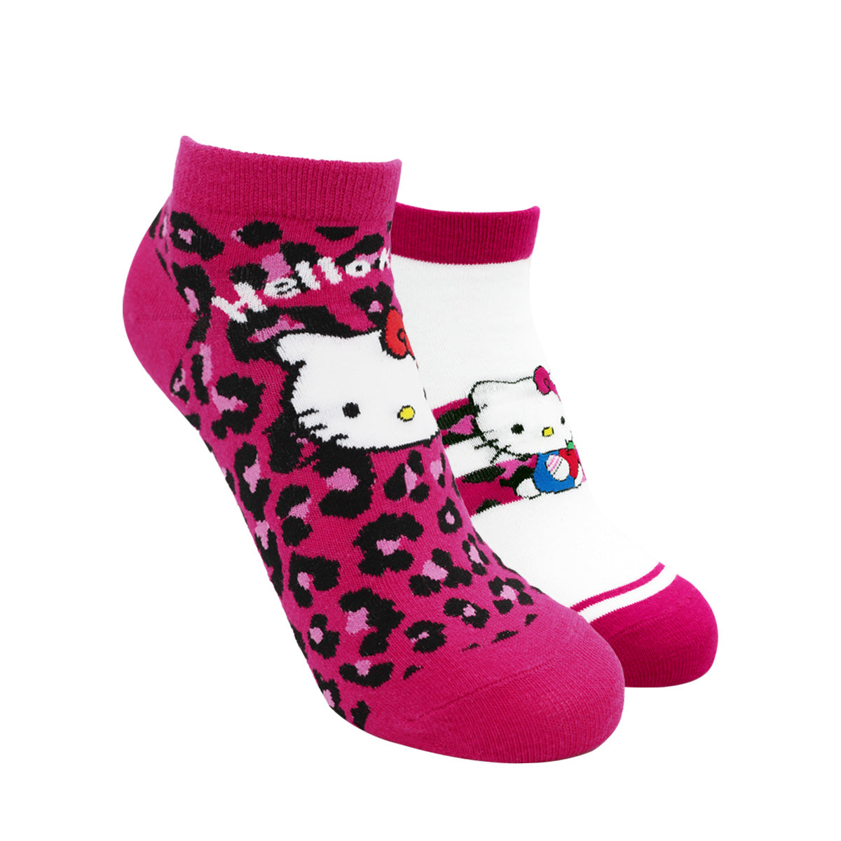 Calcetines Tobilleros Mujer Algodón Pack 2 Hello Kitty C2