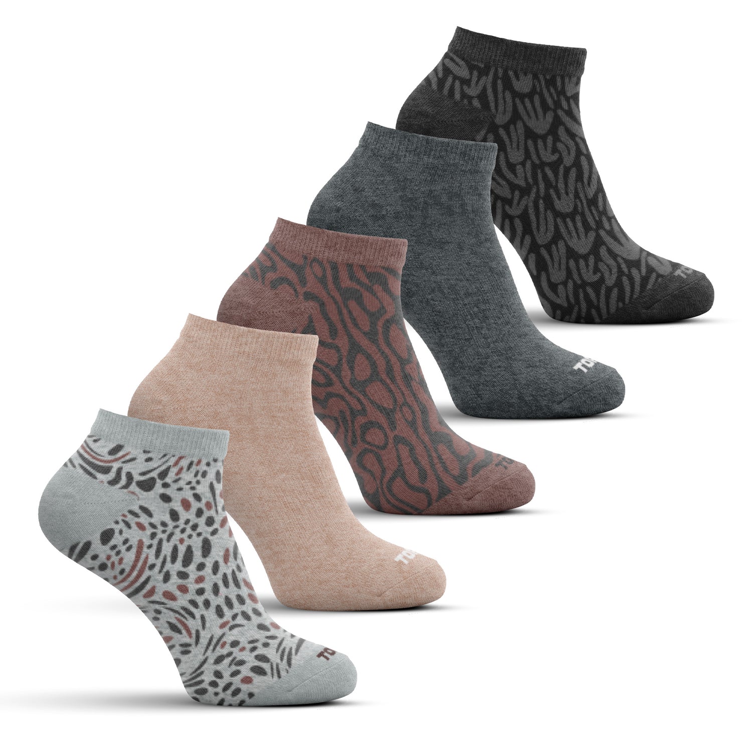 Calcetines Cortos Mujer Pack 5 C20