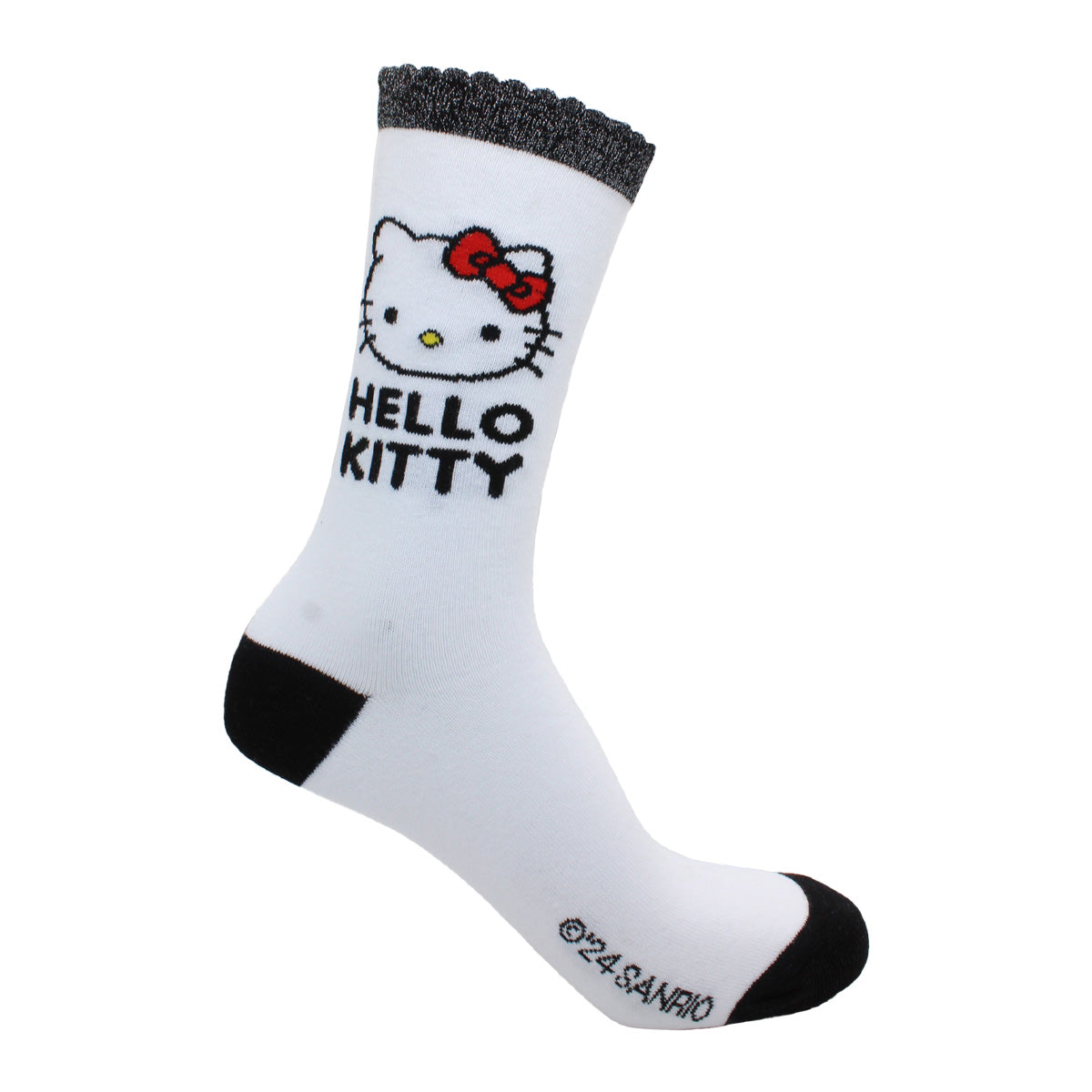 Calcetines Largos Mujer Algodón Pack 2 Hello Kitty C2