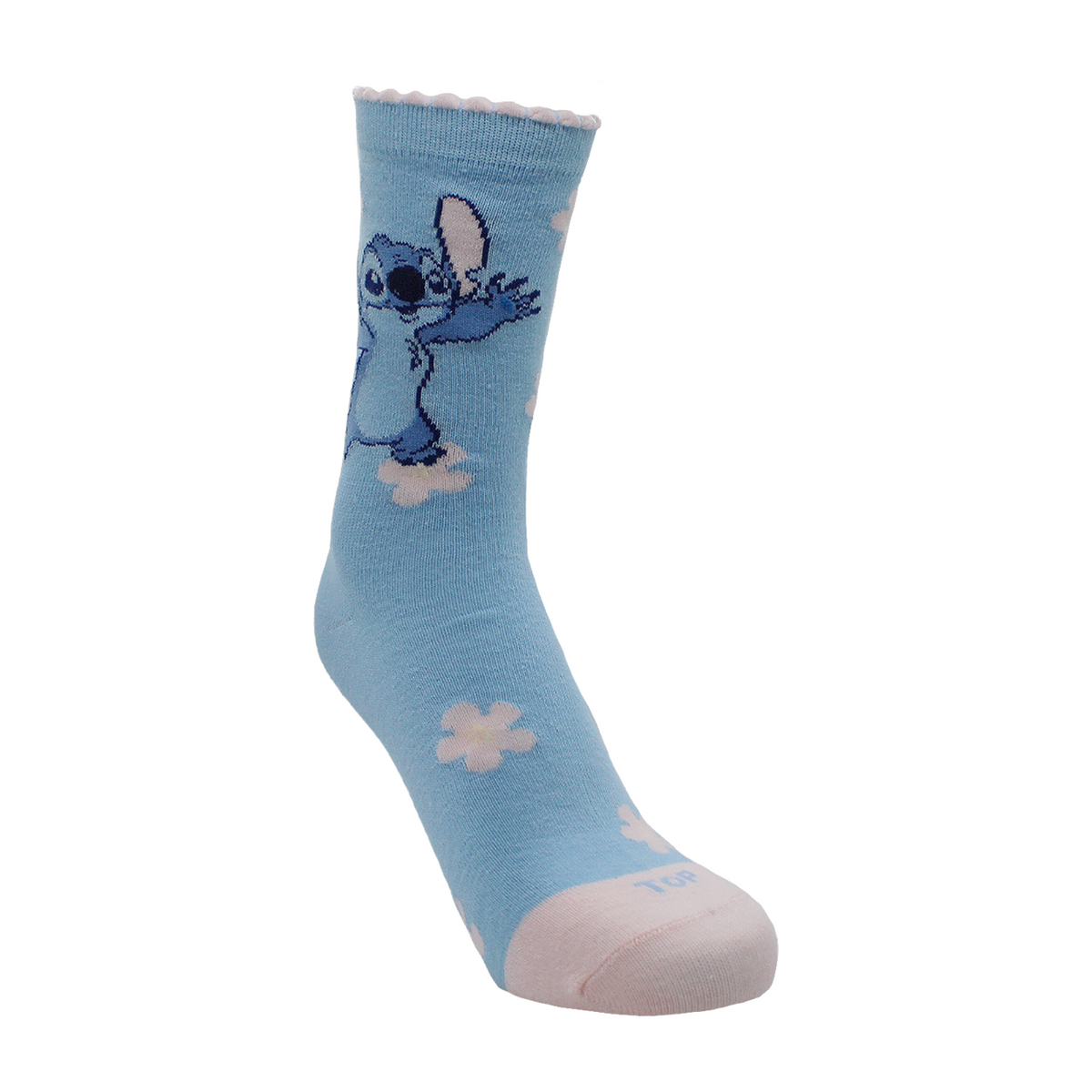 Calcetines Largos Mujer Algodón Pack 2 Stitch C1