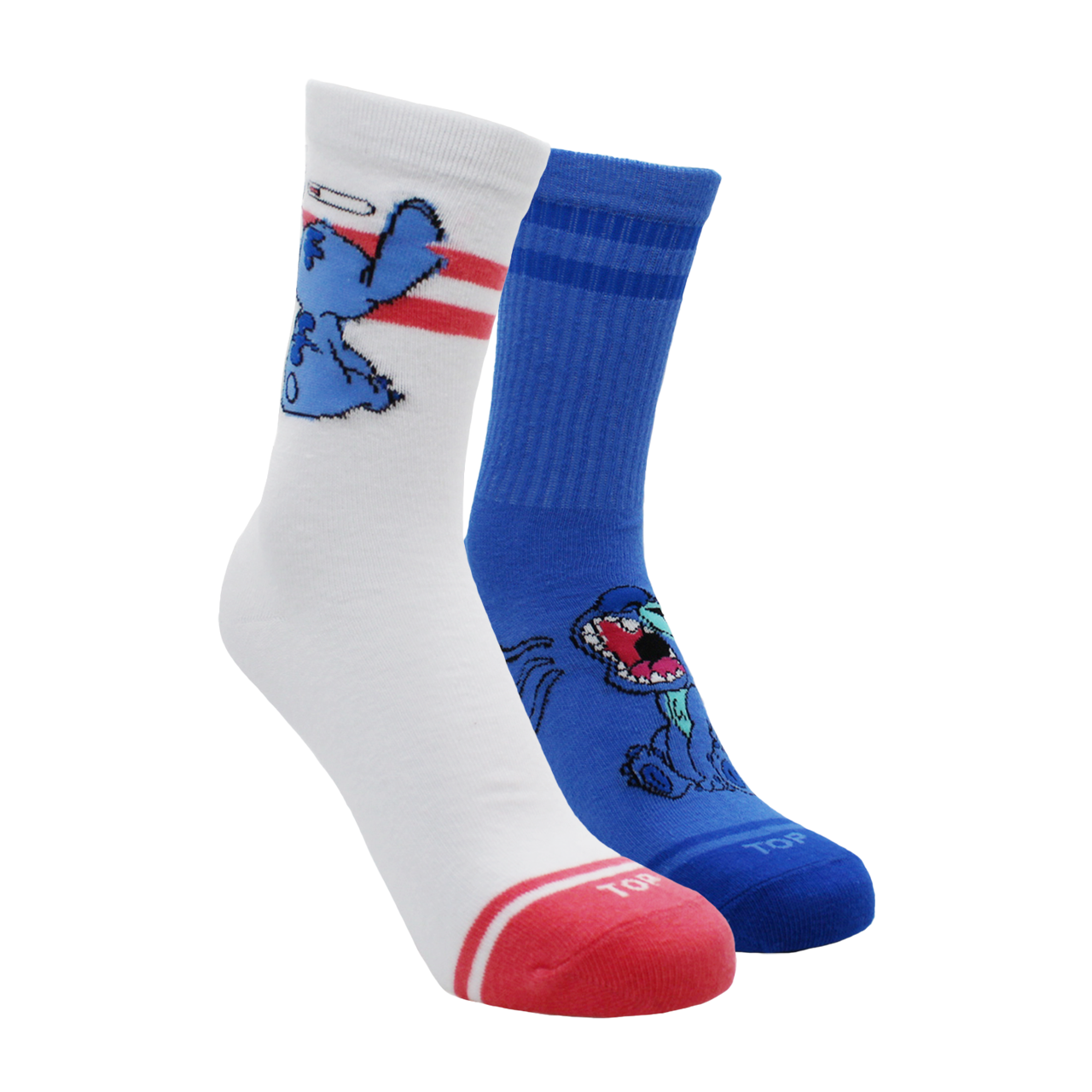 Calcetines Largos Mujer Algodón Pack 2 Stitch C3