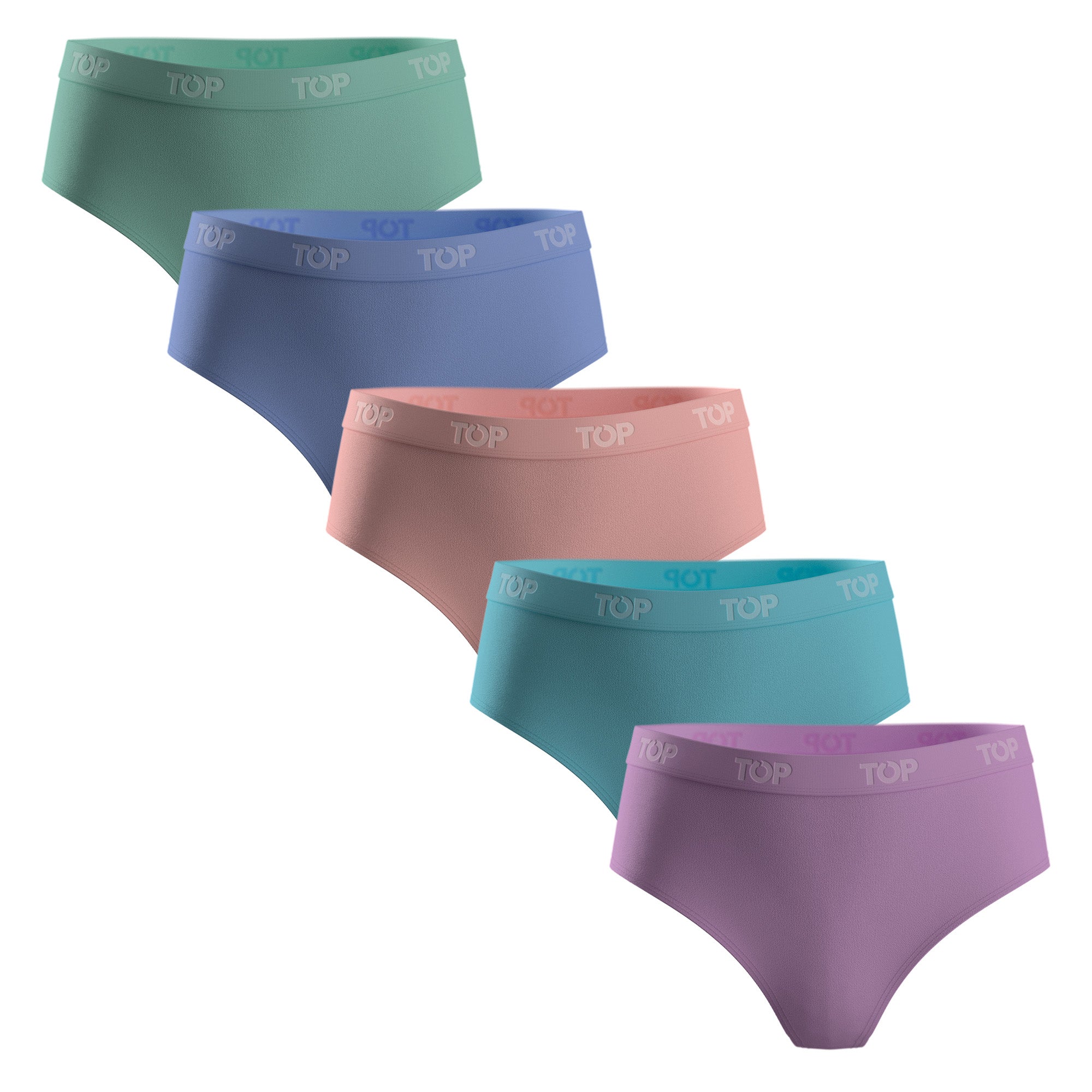 Calzón Pantaletas NIÑA Algodón Pack 5 C4