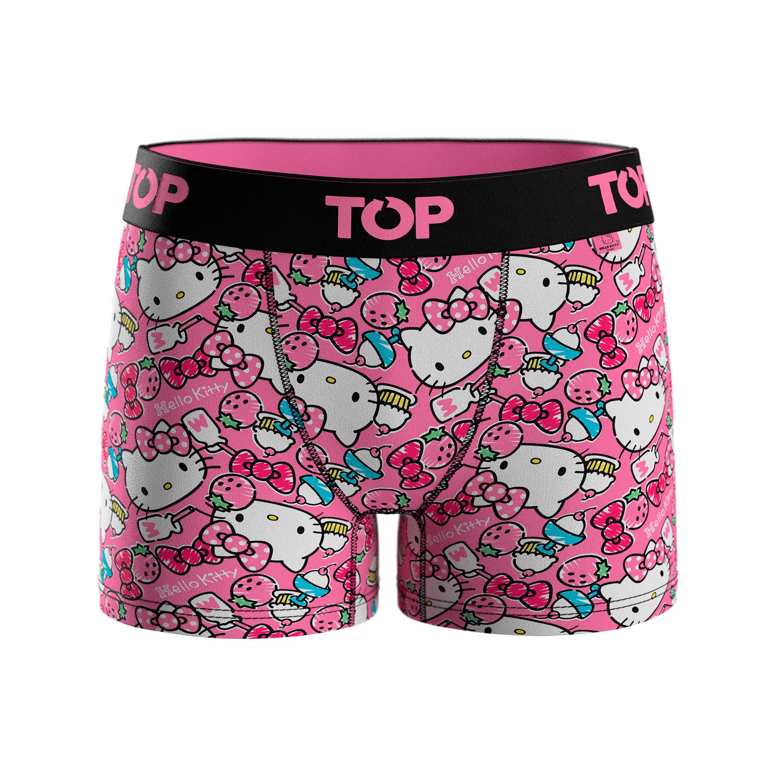 Bóxer Medio NIÑA Algodón Pack 4 Hello Kitty C1