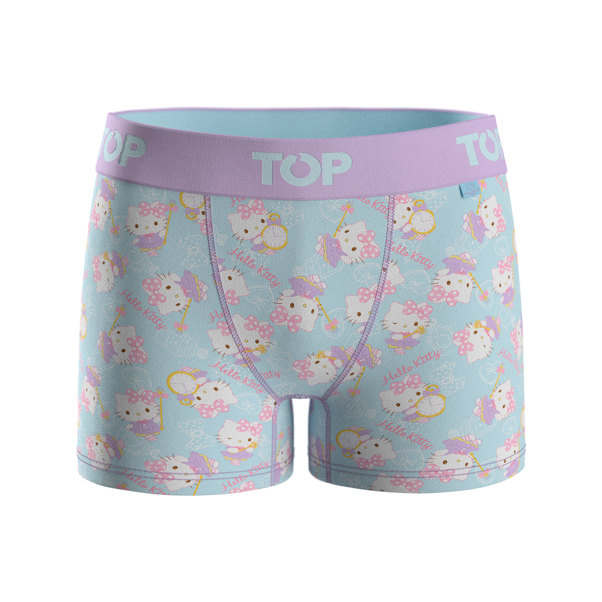 Bóxer Medio NIÑA Algodón Pack 4 Hello Kitty C2