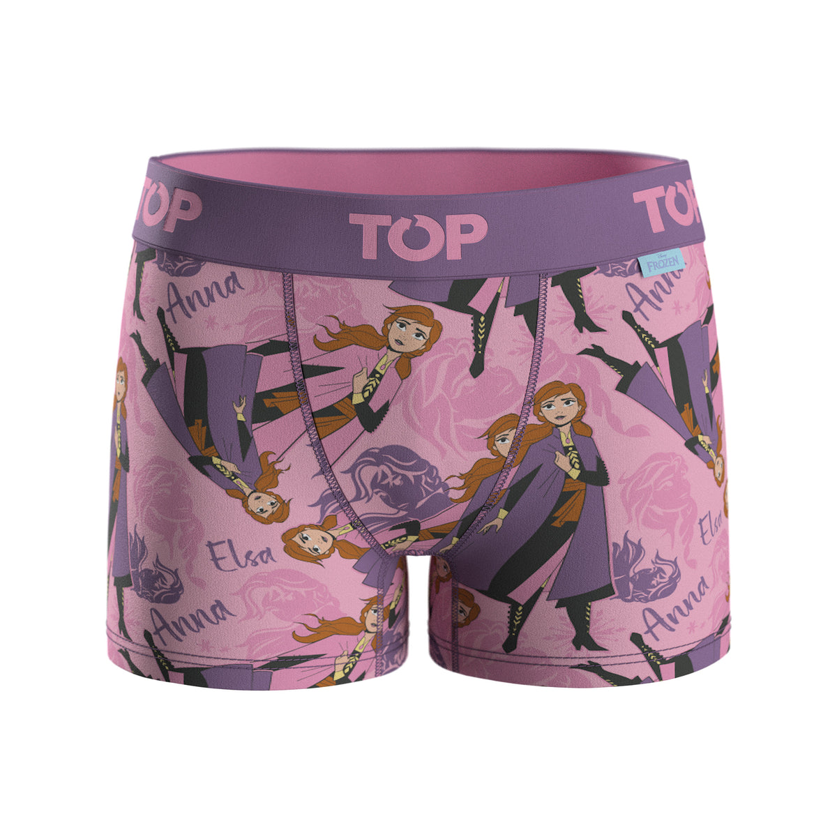 Bóxer Medio NIÑA Algodón Pack 4 Frozen C1