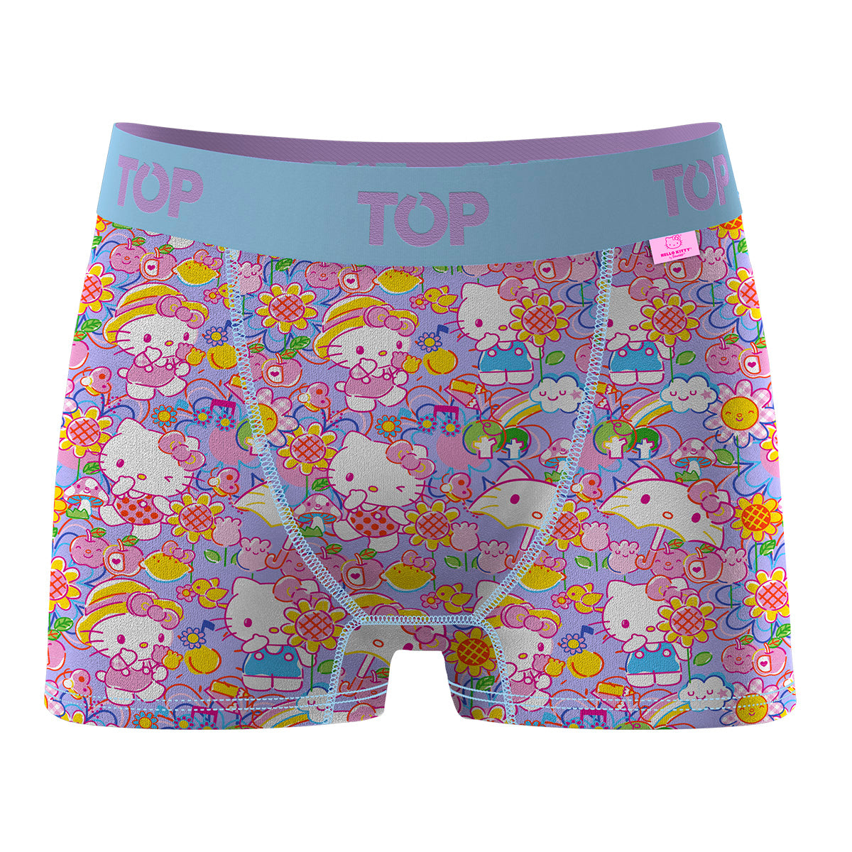 Bóxer Medio NIÑA Algodón Pack 3 Hello Kitty C4