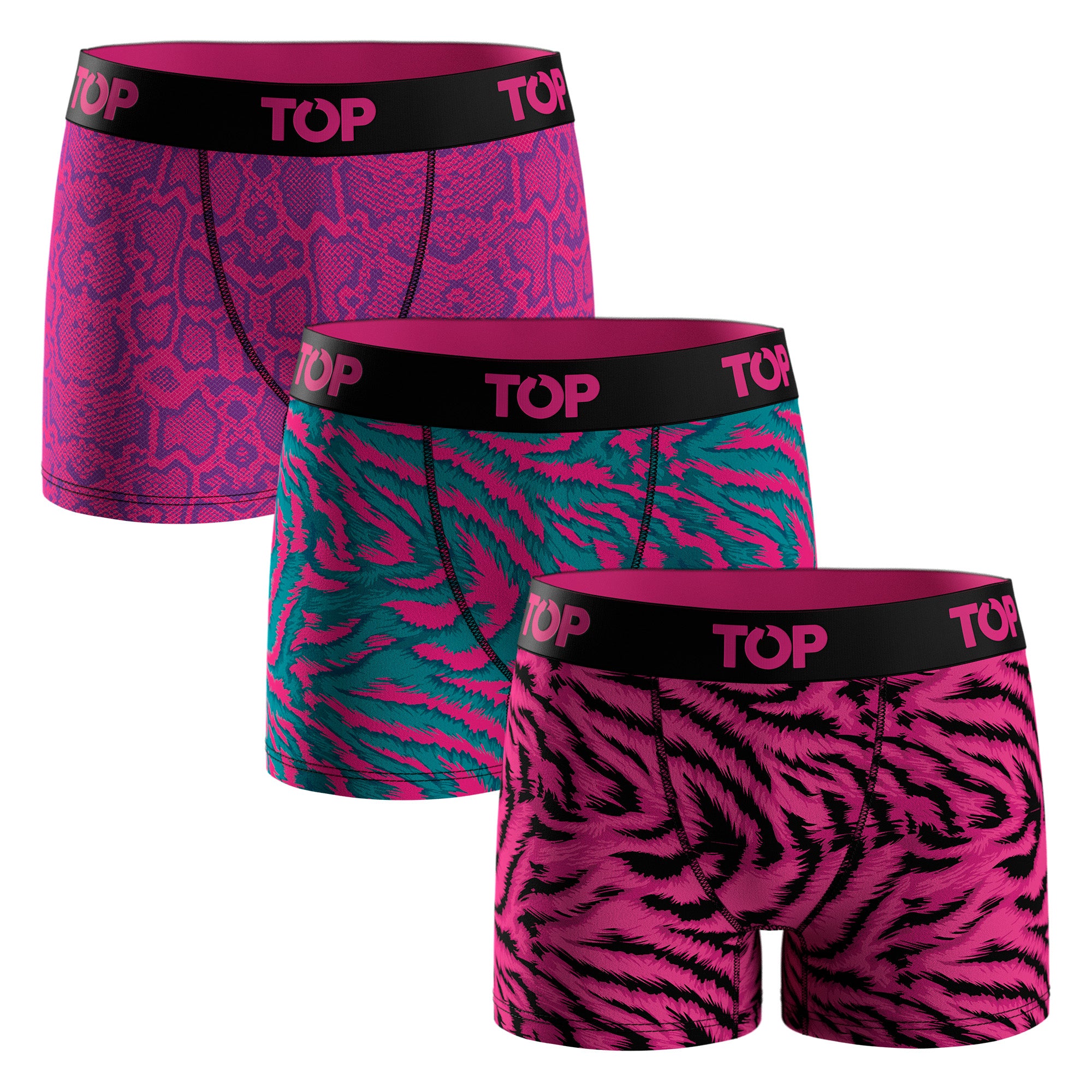 Bóxer Medio NIÑA Algodón Pack 3 Colección Skins C1