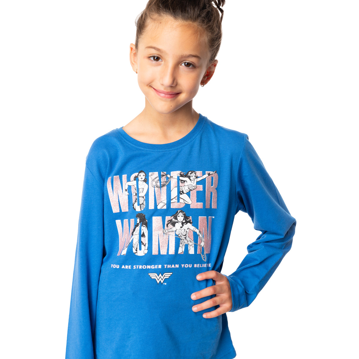 Pijama Largo Niña Algodón Invierno DC C2