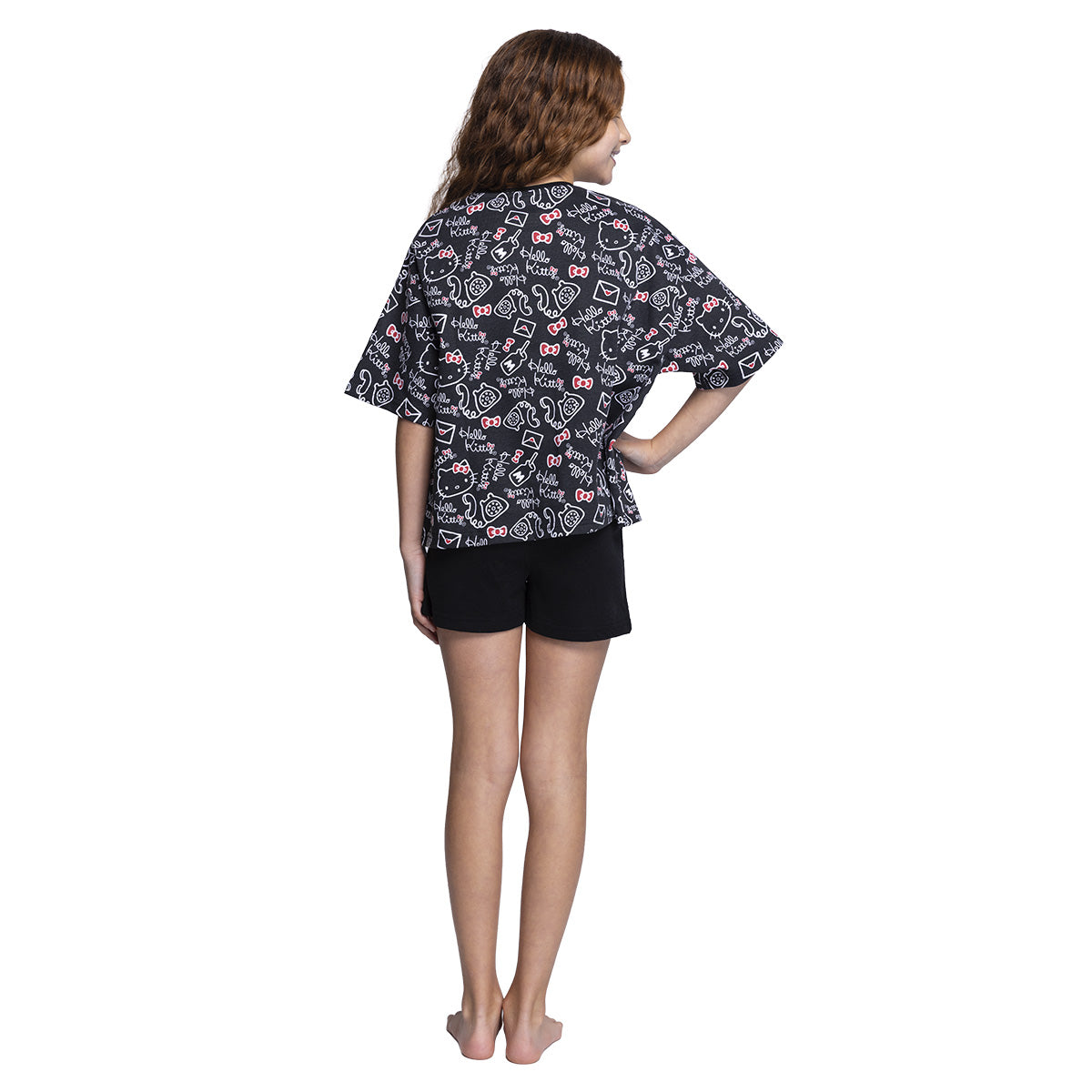 Pijama Verano Niña Algodón Hello Kitty C3