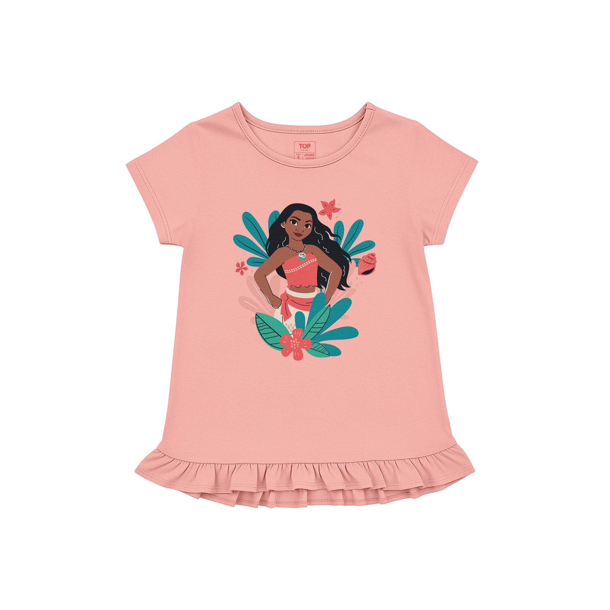 Pijama Niña Algodón Verano Moana C2