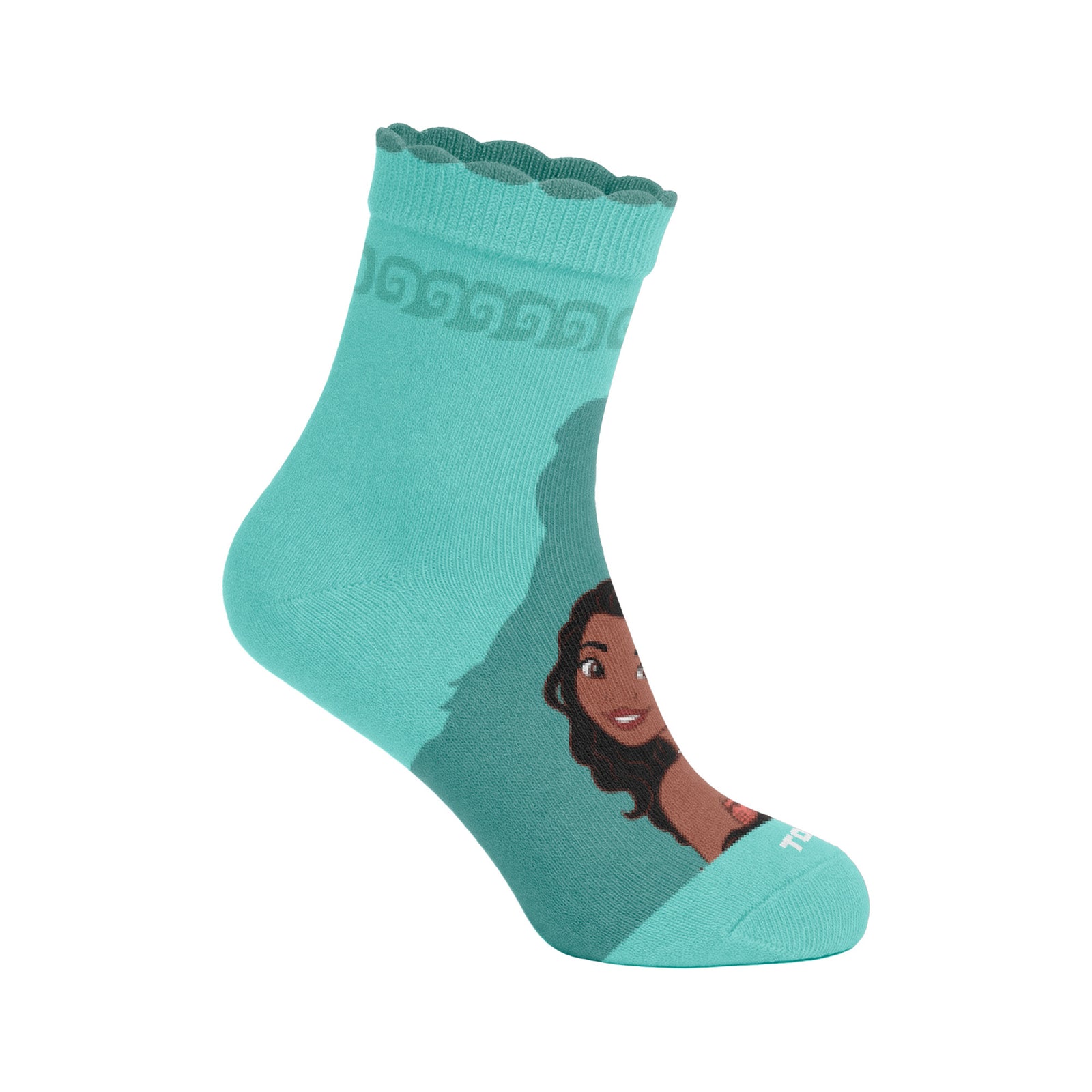 Calcetines Largos Niña Algodón Pack 2 Moana C1