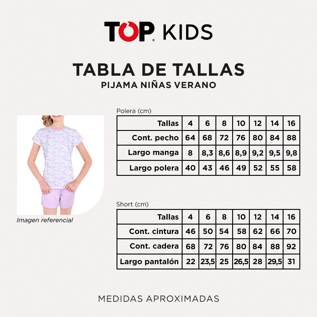 Pijama Niña Algodón Verano Stitch C2