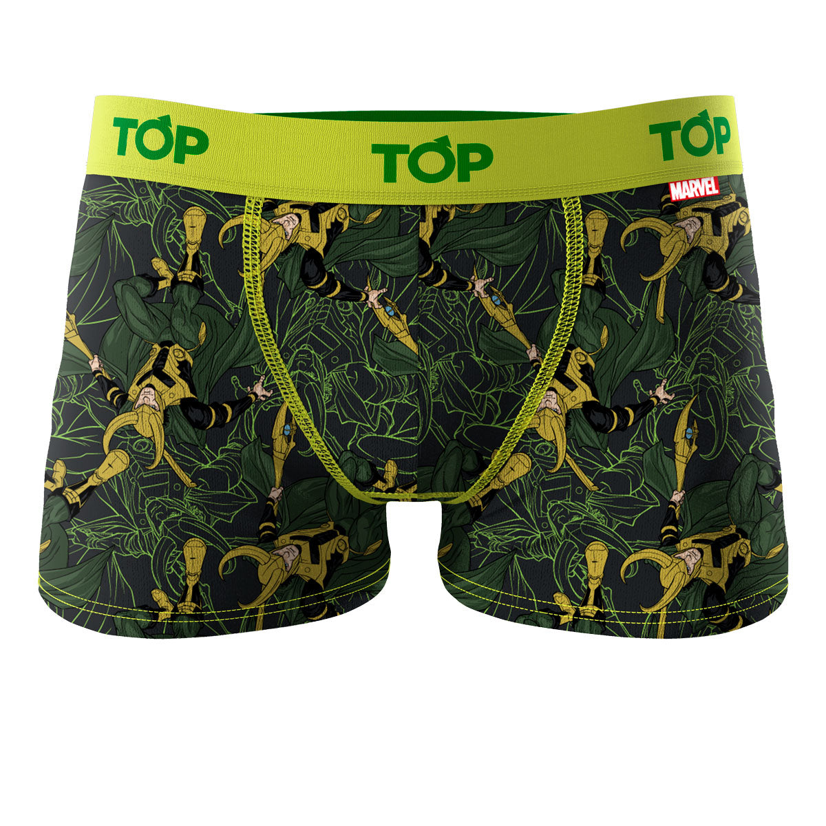 Bóxer Niño Algodón Marvel Pack 4 C7 Loki